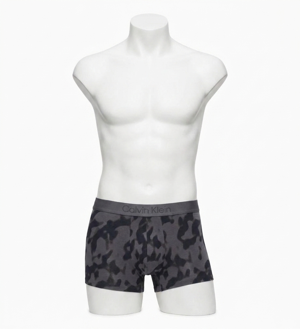 NEW CALVIN KLEIN ulra soft modal trunk in smoked camo_turbulence